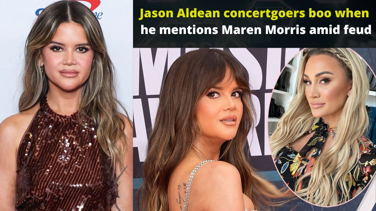 Jason Aldean concertgoers boo when he mentions Maren Morris