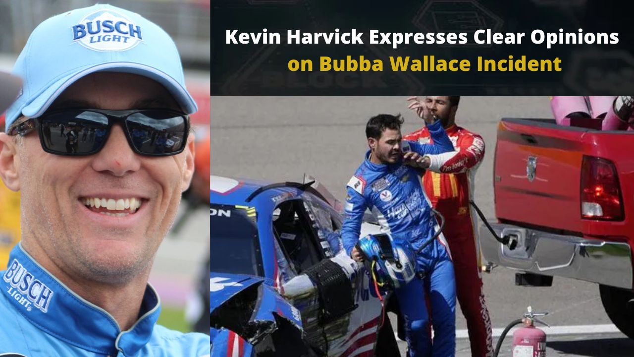 Kevin Harvick Expresses Clear Opinions on Bubba Wallace Incident